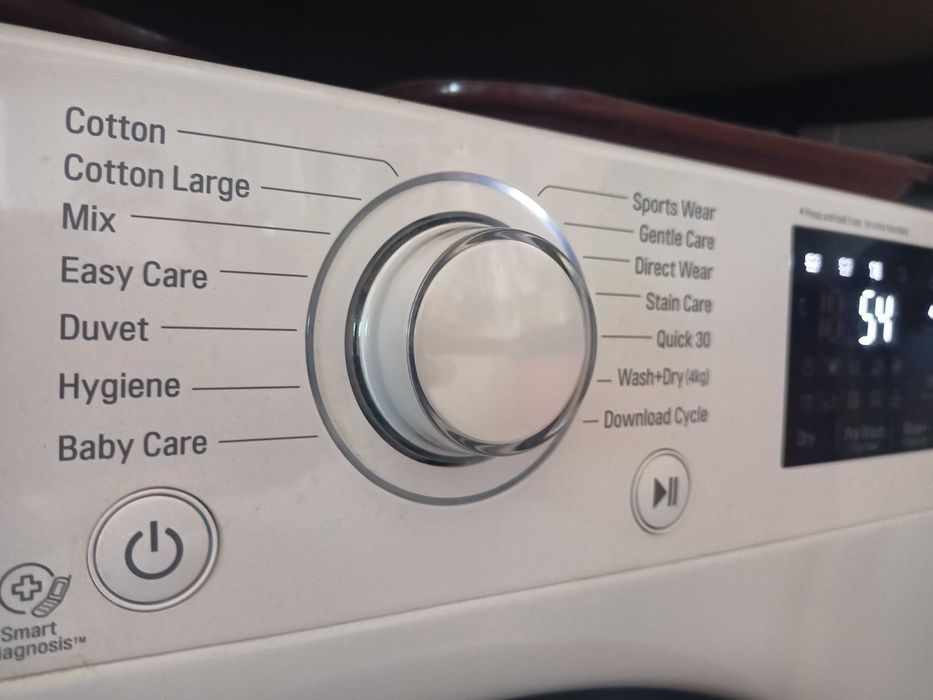 LG F2J6HM0W slim пералня със сушилня, direct drive