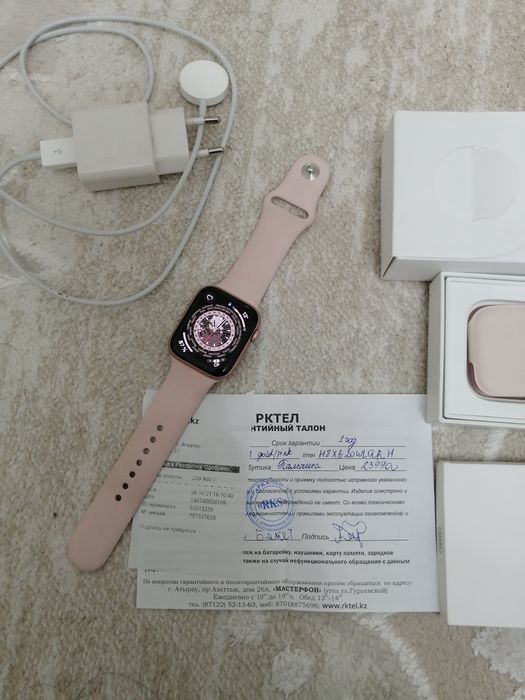 Apple watch 6 44mm rosegold