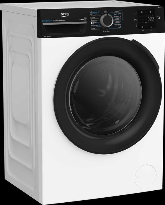 Нова инверторна пералня с пара  Beko BM3WFSU39413WBPB, 9Kg, 1400 RPM