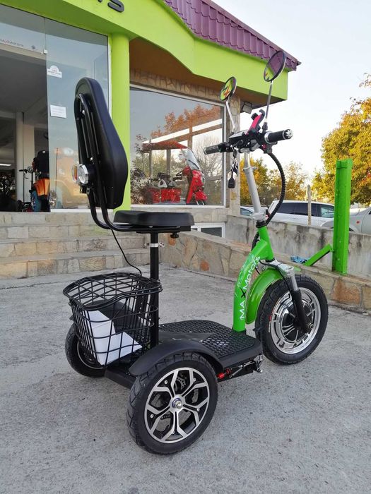 Електрическа Триколка А3 750W - GREEN (с предно предаване)