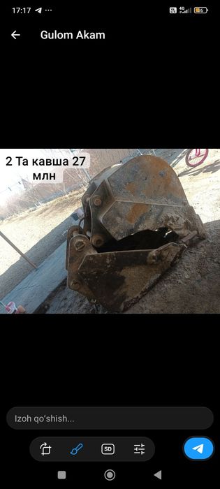 Jonyang 210 Ekskavator zapchatlari sotiladi