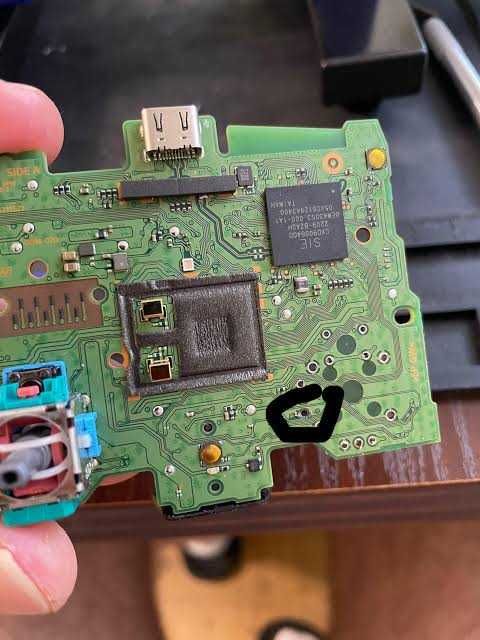 Remont gamepads (joystik) 4-5