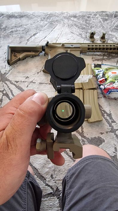 Airsoft Ar-15 + pistol airsoft gaz + echipament