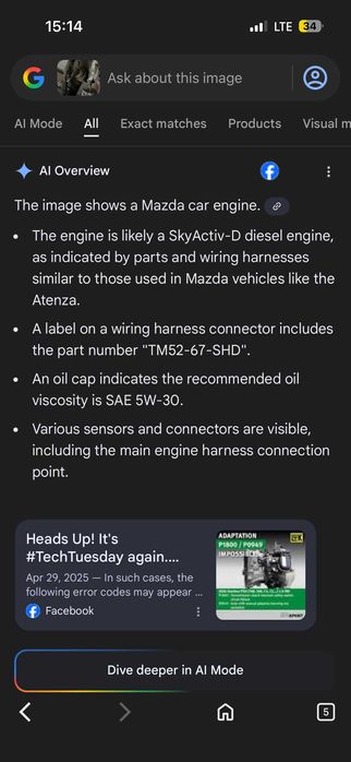 Двигател Mazda CX5 2.5 CX30 CX9 6 Бензин 2018 - 2025