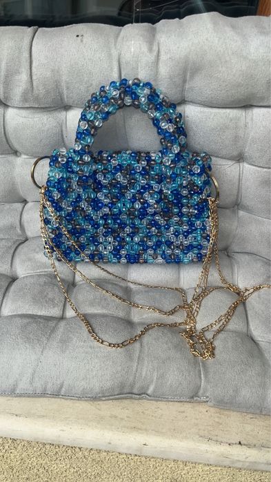 Ръчно изработена чанта от мъниста