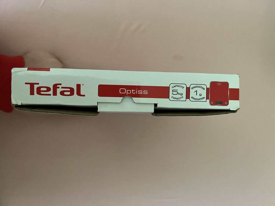 Cantar de bucatarie Tefal Optima BC5003V2, 5 kg, functie de masurare