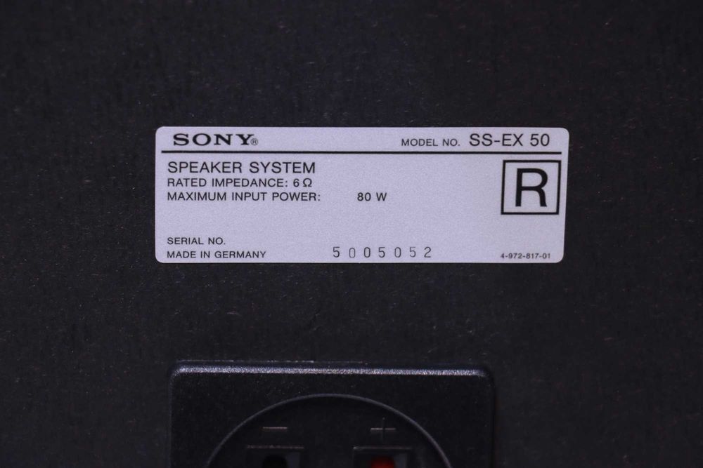 Boxe Sony 2x80W,3way,6Ohm,2 modele(Germania).