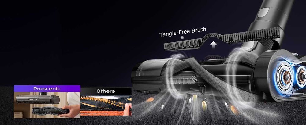 Безжична прахосмукачка Proscenic P16, 55KPA НОВА