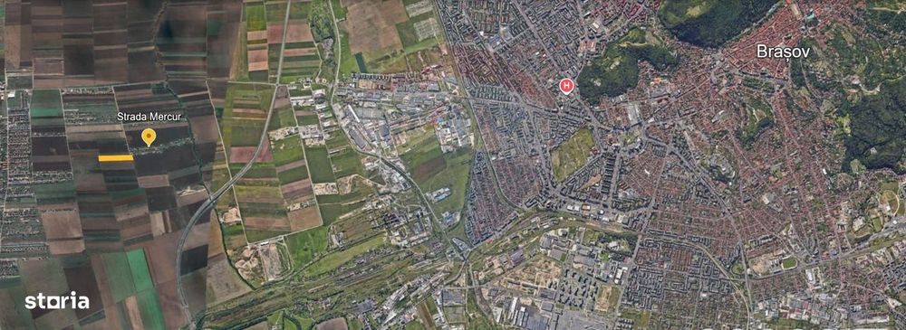Teren Investiție 6300mp Săcele - 10m de Utilități in Raza Soarelui