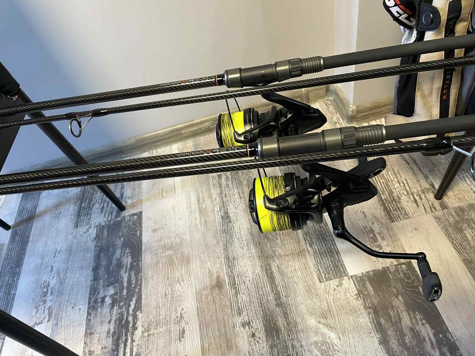 Продавам 3броя Fox X4-S 13ft 3,5lb