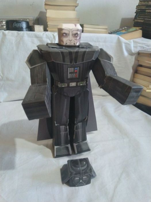 Сглобен 3D пъзел на Darth Vader от Star Wars