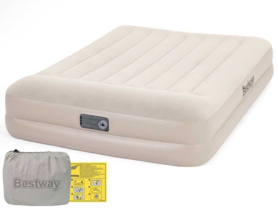 Кровать надувной двухспальная-203×152×42 см. Доставка
БЕСПЛАТНО