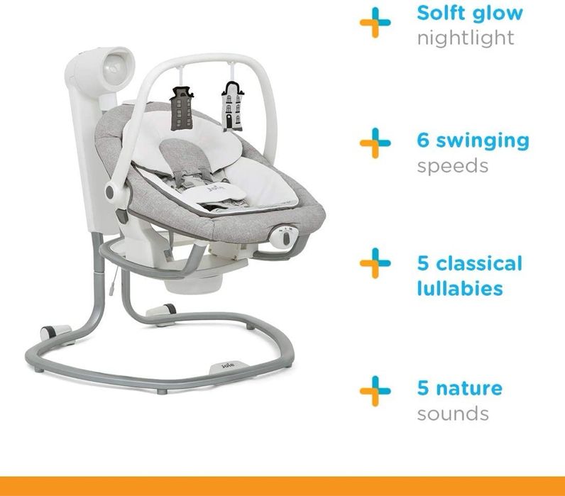 Joie - Leagan si balansoar rotativ Serina 2 in 1