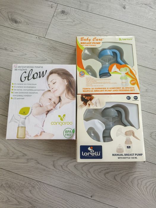 Електрическа и ръчна помпа за кърма