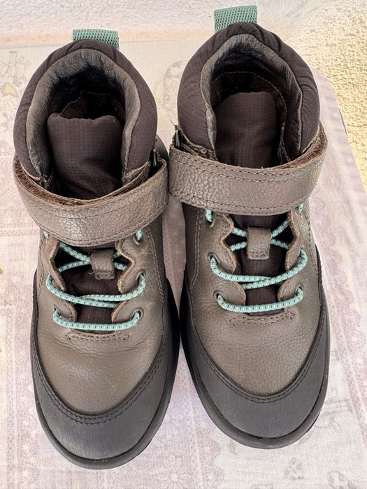 Camper Ghete de piele cu velcro,, marimea 27