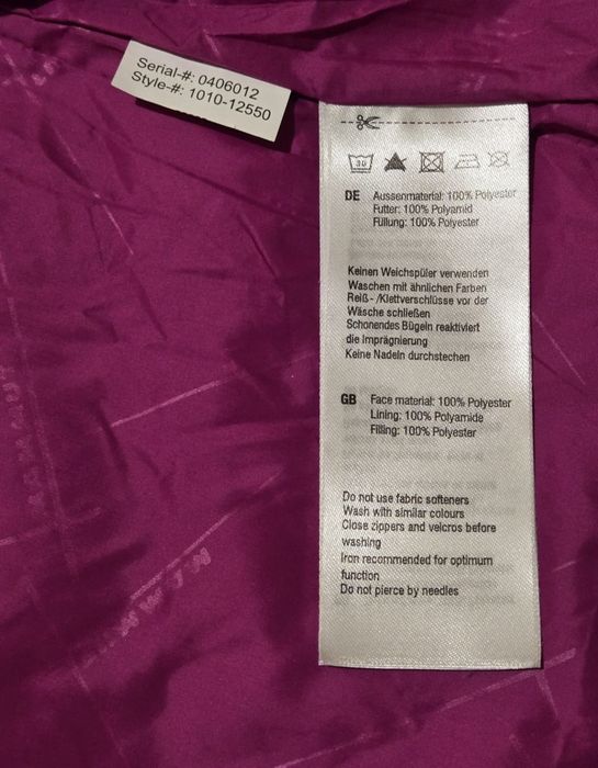 Jacheta dama drumeție Mammut M