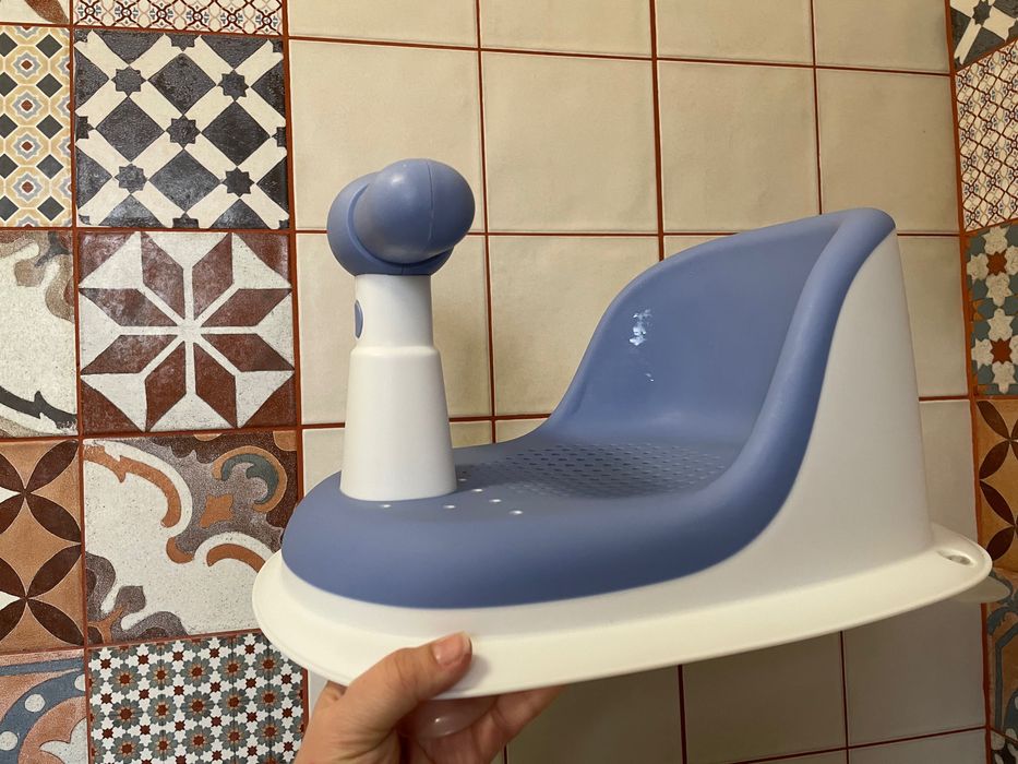 Scaun baie bebeluș cu ghidon