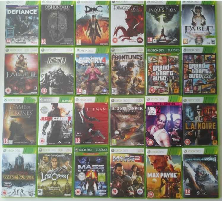 [xbox 360/xbox ONE] На БРОЙ/ Над 200 игри за XBOX 360/на Изплащане