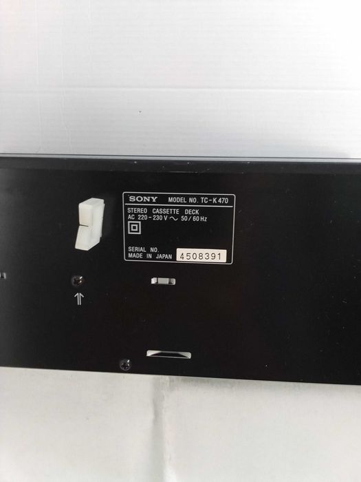 De vanzare Sony TC-K470