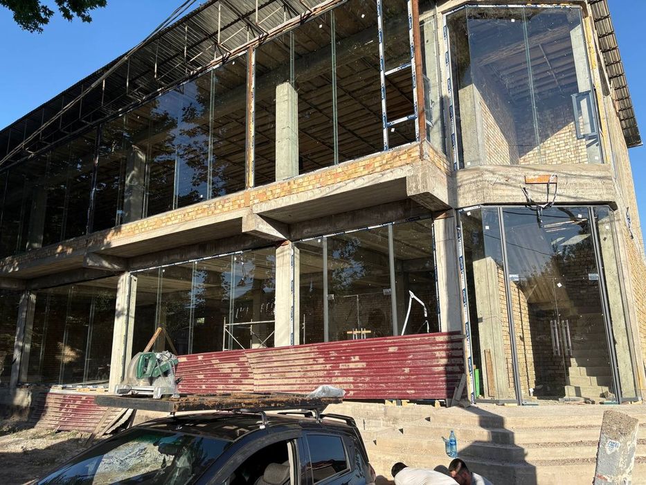 Каленное Стекло 10 мм 35 доллр 1 кв Установка Доставка внутри