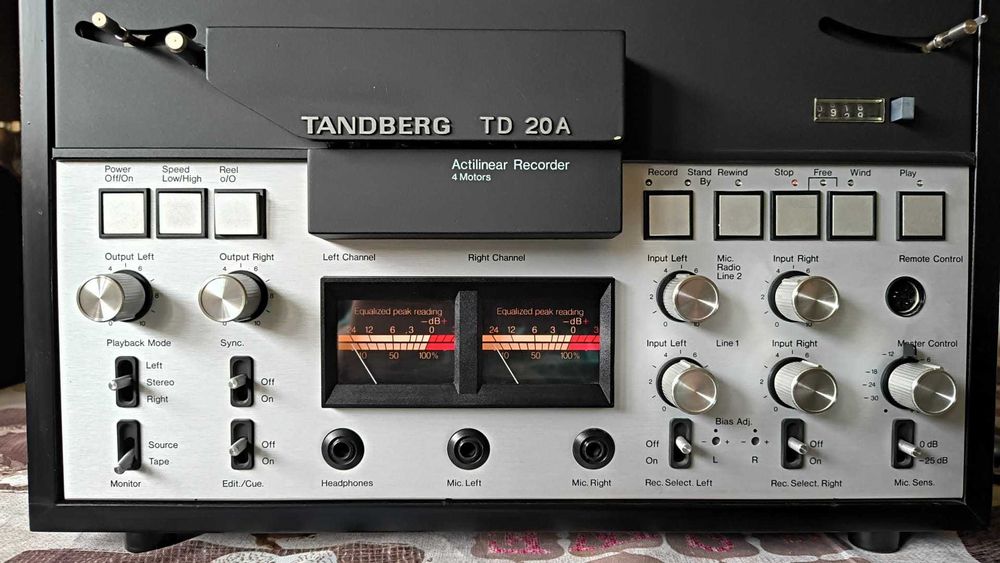 Magnetofon vintage Tandberg TD20A 4 Track