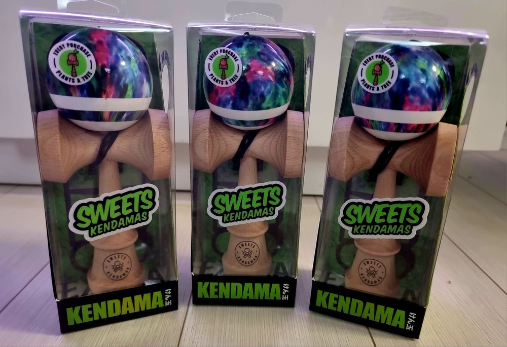 *Nou* Kendama Sweets Tie Dye,balance hole,model rar