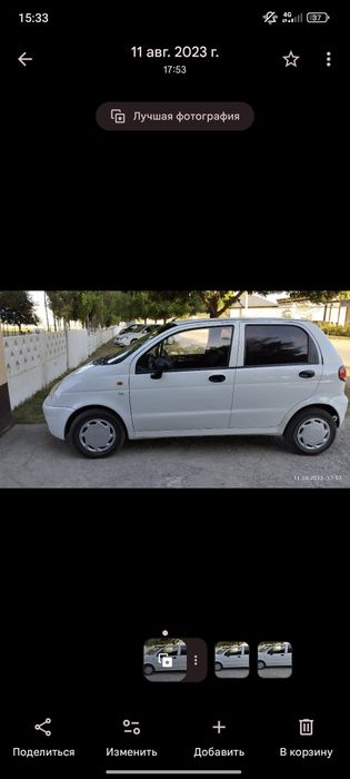 Matiz 2011 2 pazitsiya bezin metan