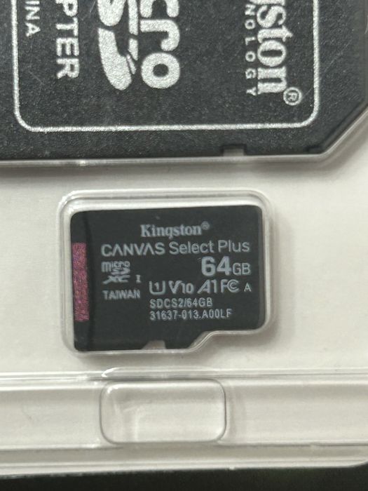 Карта памяти Kingston 64GB