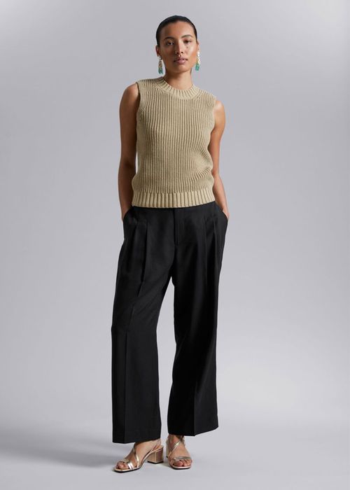 &Other stories пуловер без ръкав