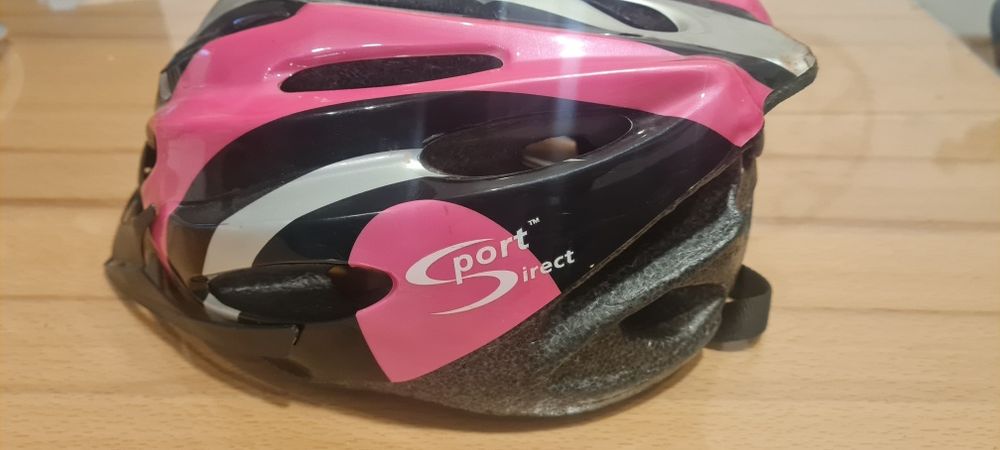 Casca bicicleta  marime m 56-58 cm roz dama