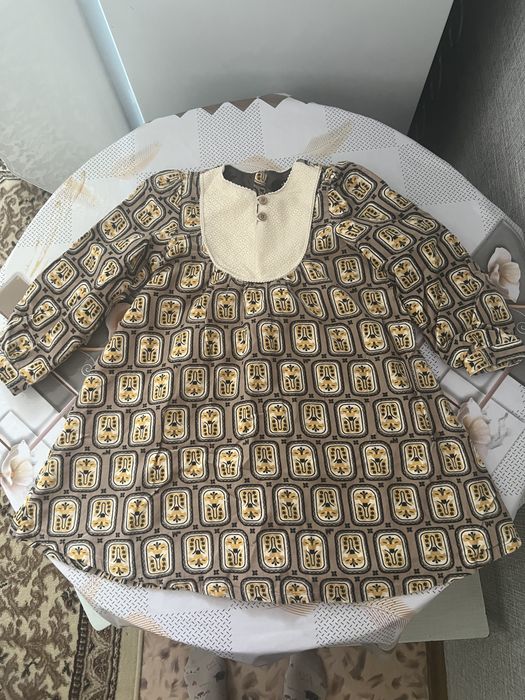 Платье осеннее на подкладе утепленное