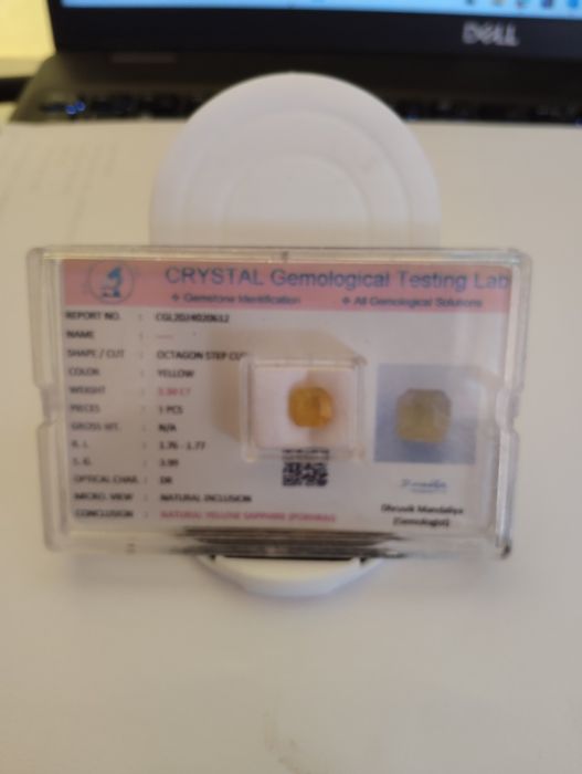Safir Galben Natural Jupiter