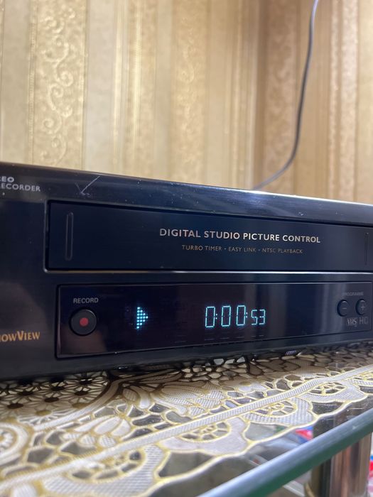 Philips VR610 Hi Fi Stereo 6 head видеомагнитофон редкий