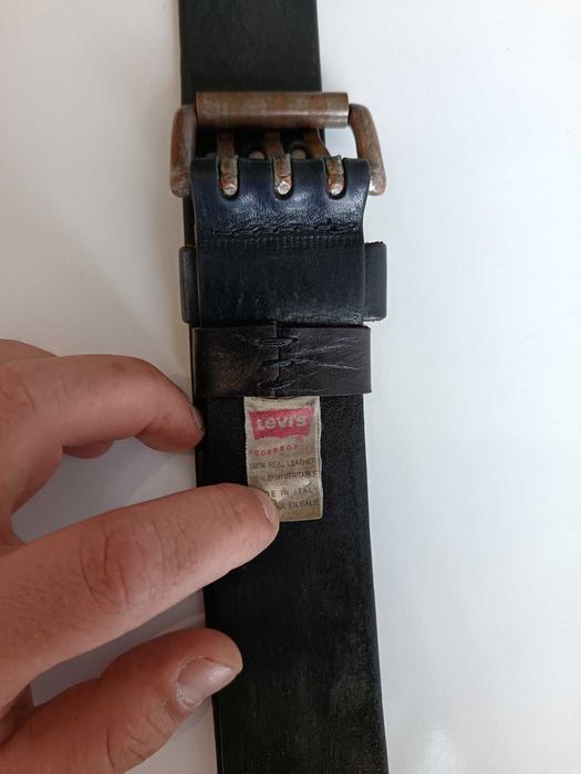 Колан LEVI'S - Уникален Колекционерски Модел (Made in Italy) с нашивки
