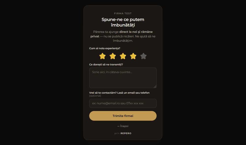Aplicație recenzii Google pentru firme, SaaS complet, afacere online la cheie