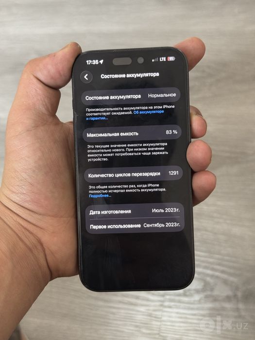 iPhone 15 Pro 128GB sotiladi