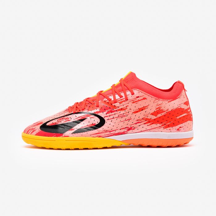 Ghete de fotbal Clr Tf Low Red Storm roz - produs resigilat Decathlon