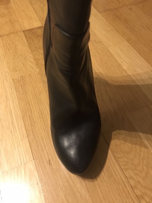 Cizme piele Musette- peste genunchi