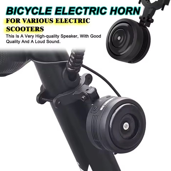 Claxon cu Alarma 125 db bicicleta trotineta electrica