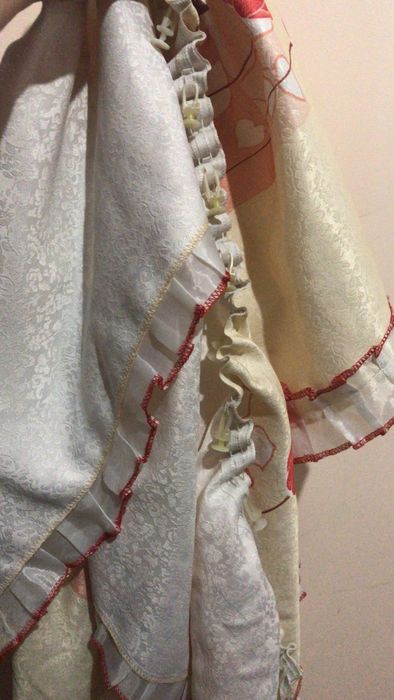 Ламбрекен на окно 2 м с крючками