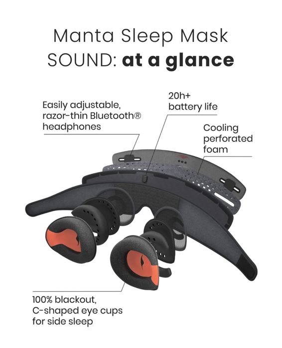 Manta sleep mask / Маска за сън