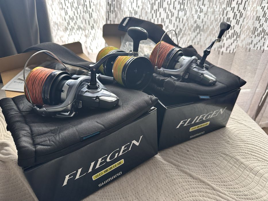 Mulinete Shimano Fliegen 35SD + tamburi Ultegra Ci4+