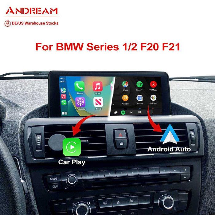 Navigatie BMW Seria 1 F20/F21 Linux - CarPlay & Android Auto