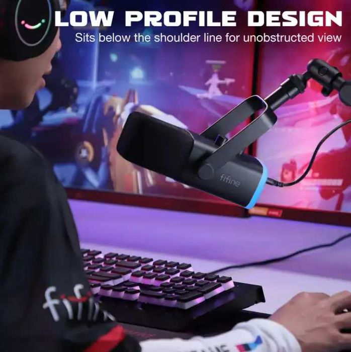 Fifine TAM8 микрофон только  супер цена только до конца наября 950тыс