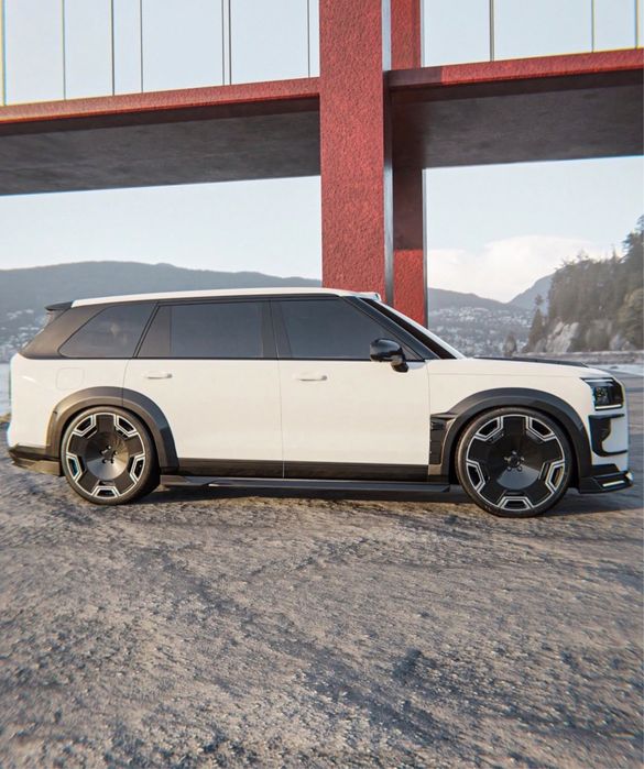 Zeekr 9x body kit sifati yahshisi
