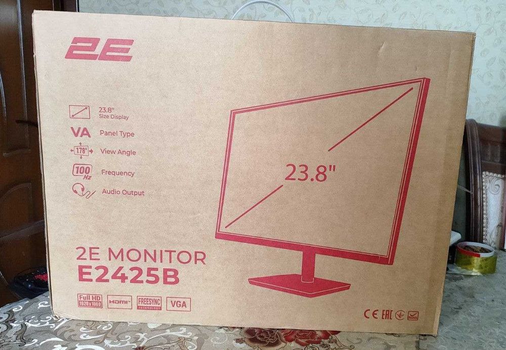 Продам новый монитор 24", 2E Gaming, FHD 1920x1080 HDMI 100Hz