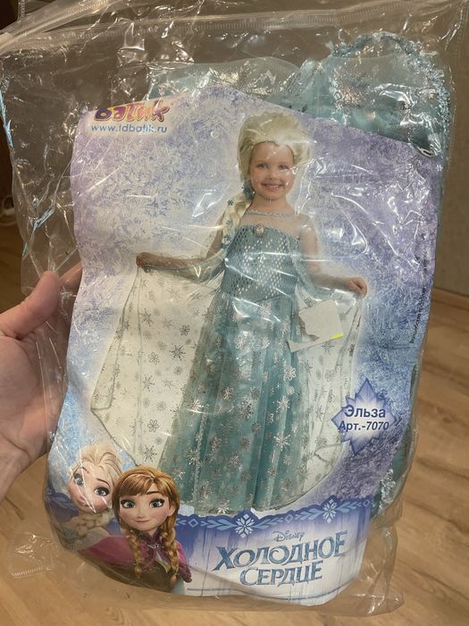 Платье Эльза р-р 116