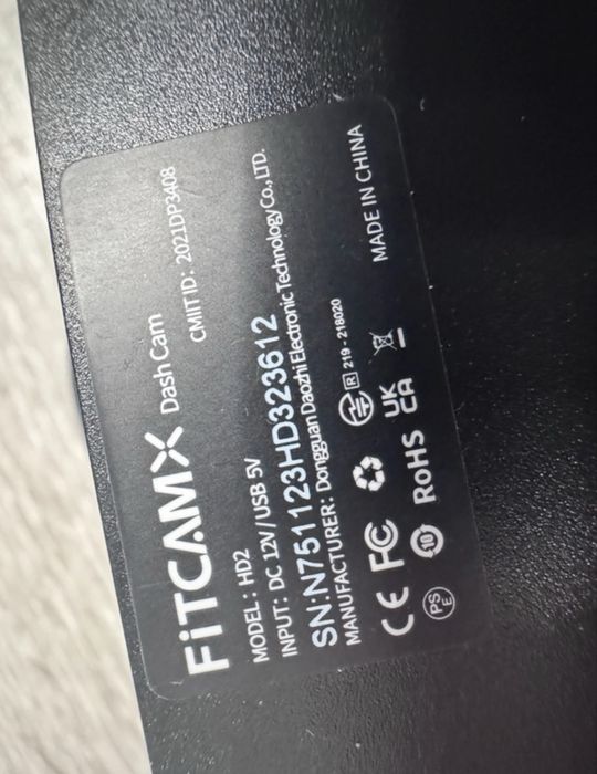 Camera dvr trafic fitcamx blue lens Skoda kodiaq 2 octavia karoq