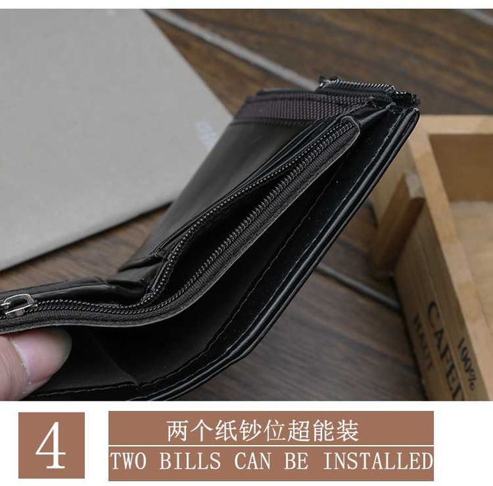 Бизнес мъжки портфейл луксозен Baellerry D3206