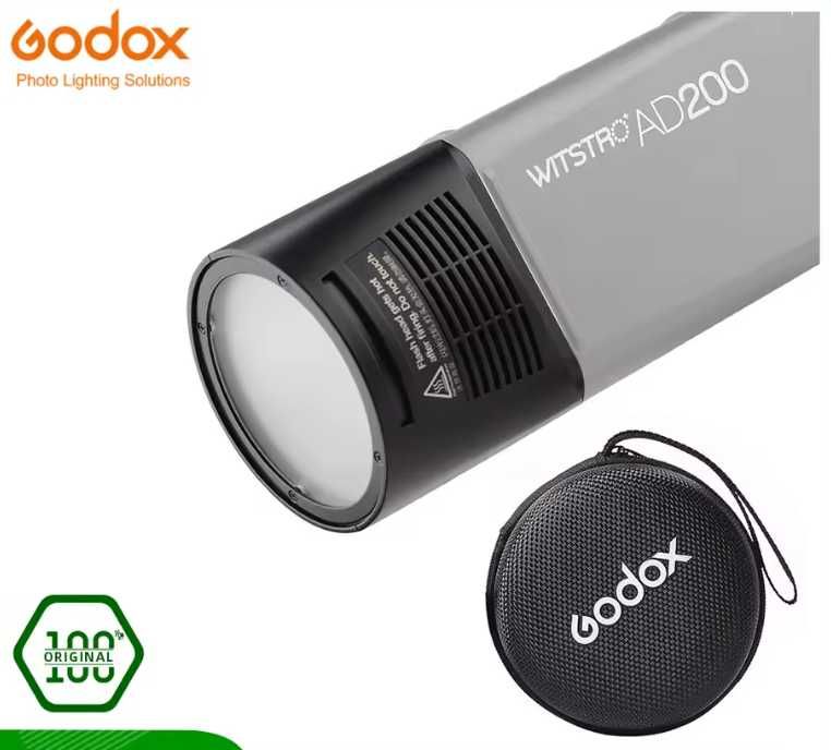 Godox H200R Round Flash Head For SD200, EC200, CB-57